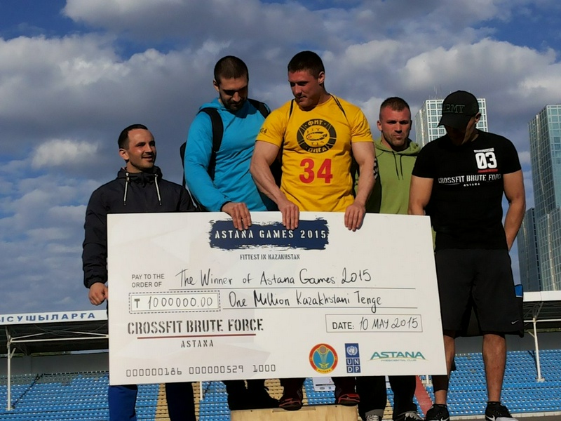 Победители турнира по кроссфиту в Астане. © Vesti.kz