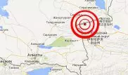 Землетрясение магнитудой 3,9 произошло в 347 километрах от Алматы