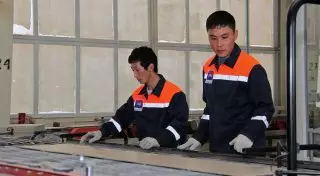 В Шымкенте запущен завод по производству керамогранита