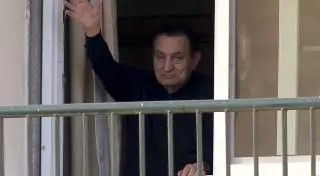 Бывший египетский лидер Египта Хосни Мубарак вышел на свободу