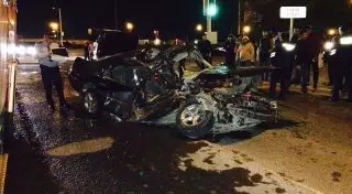 Водитель Opel Vectra чудом выжил в жутком ДТП в Актау