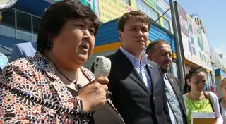 В сгоревшем ТЦ "Адем" есть угроза обрушения - зампред НПП