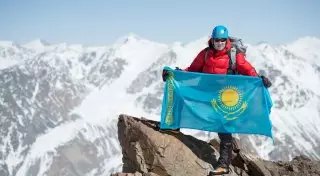 Известный альпинист стал частью уникальной программы "Герои с Kaspi"