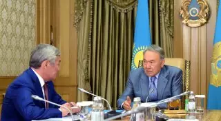 Нурсултан Назарбаев принял Бердибека Сапарбаева