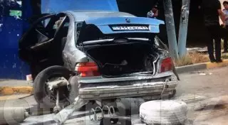 ДТП в Шымкенте: Автомобиль вылетел на тротуар и сбил 5 человек