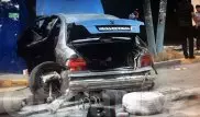 ДТП в Шымкенте: Автомобиль вылетел на тротуар и сбил 5 человек