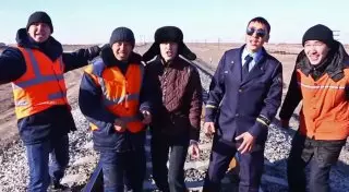 Еще один позитивный ролик от работников КТЖ появился в Сети