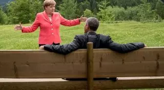 Фото Меркель и Обамы с саммита G7 взорвало соцсети