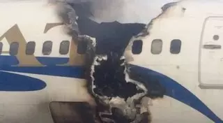 Прокуратура начала расследование возгорания самолета SCAT в Актау