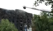 Пожар в административном здании в Таразе: Люди прыгали из окон