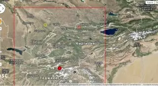 Землетрясение магнитудой 4,6 произошло в 380 километрах от Шымкента