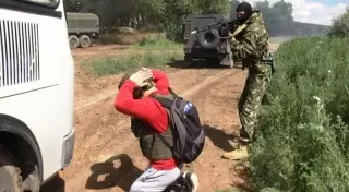 На казахстанских журналистов "напали" террористы