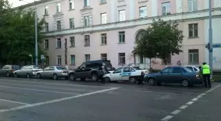 Массовое ДТП в Усть-Каменогорске: Столкнулись сразу 6 авто