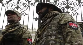 "Правый сектор" начал акции протеста в городах Украины