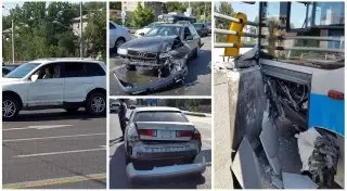 Названы причины ДТП с участием автобуса на улице Саина в Алматы