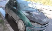 Отзывчивые водители не дали полностью сгореть авто в Астане