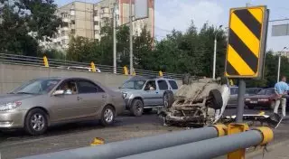 ДТП с "перевертышем" произошло в Алматы