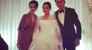 Казахстанская певица Динара Кырыкбаева сыграла свадьбу