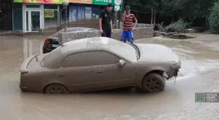 Алматинский сель в соцсетях