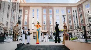 Компания BI Group презентовала первый "творческий" квартал в Астане