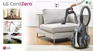 Новый пылесос LG CordZero превратит уборку в удовольствие