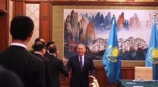 Назарбаеву сделали комплимент в Китае