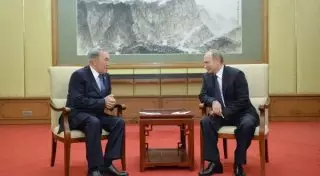 Назарбаев обсудил с Путиным запуск новой экспедиции к МКС