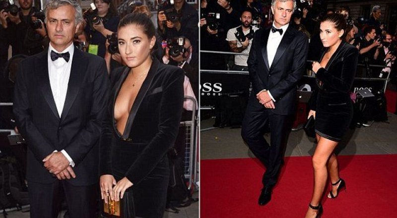 Жозе Моуриньо с дочерью Матильдой. © Getty Images