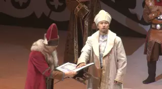 В столичном Ледовом дворце проходит празднование 550-летия Казахского ханства