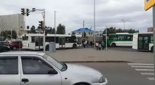 Пассажирский автобус пострадал в ДТП в Астане