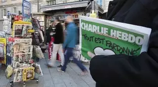 Скандально известный журнал Charlie Hebdo получил премию Media Award