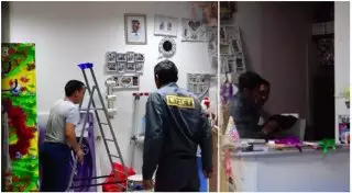 Кража денег сотрудниками "Кузета" попала на камеру в Павлодаре