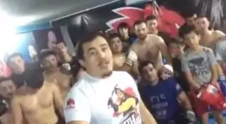 Казахстанские бойцы ММА поддержали команду КВН "Спарта"