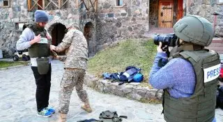 В семинаре "Военный дискурс" приняли участие региональные журналисты РК