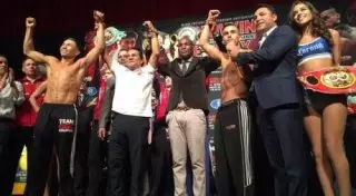 Головкин и Лемье прошли процедуру взвешивания