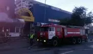Пожар на "оптовке" в Алматы потушен