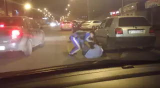 Видео драки на дороге в Астане появилось в Сети