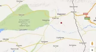 Землетрясение магнитудой 4,1 произошло в Алматинской области