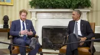 Обама поблагодарил принца Гарри за службу в Афганистане