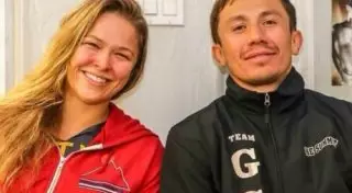 Головкин посетил тренировку своей поклонницы Роузи