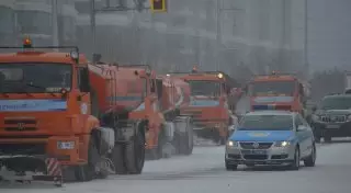 На каких улицах Астаны больше всего техники для уборки снега