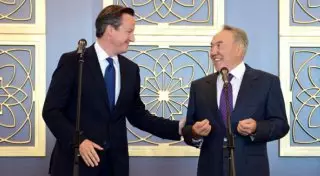 Назарбаев с официальным визитом прибыл в Великобританию