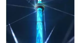 Башню "Коктобе" оборудуют архитектурной подсветкой