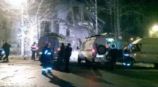 Жилой дом обрушился в Перми