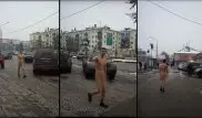 Жизнерадостный парень разгуливал голым по улице Усть-Каменогорска