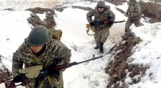 Почти 700 полевых выходов совершили подразделения Сухопутных войск ВС РК