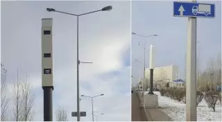 Новые французские скоростемеры тестируют в Астане