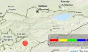 Землетрясение в Кыргызстане ощутили на юге Казахстана