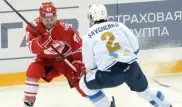 "Барыс" разгромил московский "Спартак"