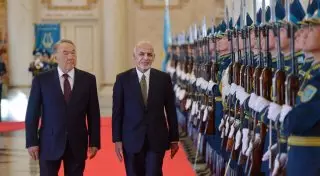 Назарбаев принял президента Афганистана в Акорде